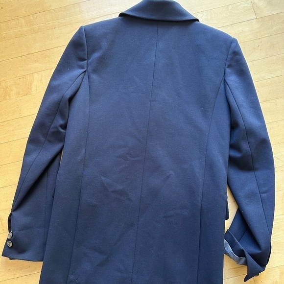 Like New ,Something Navy double breasted blazer, XXS, CB2129 - Picture 9 of 10